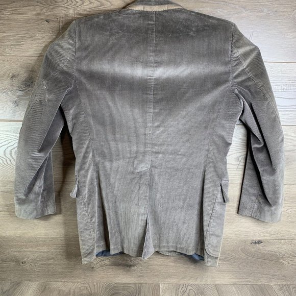 Outfitters Mens Corduroy Blazer 2 Button Sport Coat Envelope Pockets Size M - Picture 8 of 12